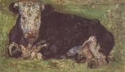 Vincent Van Gogh Lying Cow (nn04) china oil painting reproduction